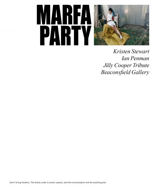 Marfa Journal #3 - MARFA JOURNAL